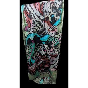 Ed Hardy X Christian Audigier Tiger Scarf